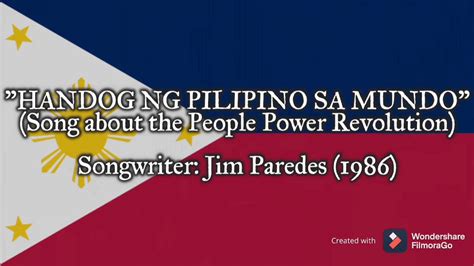 Composer of handog ng pilipino sa mundo